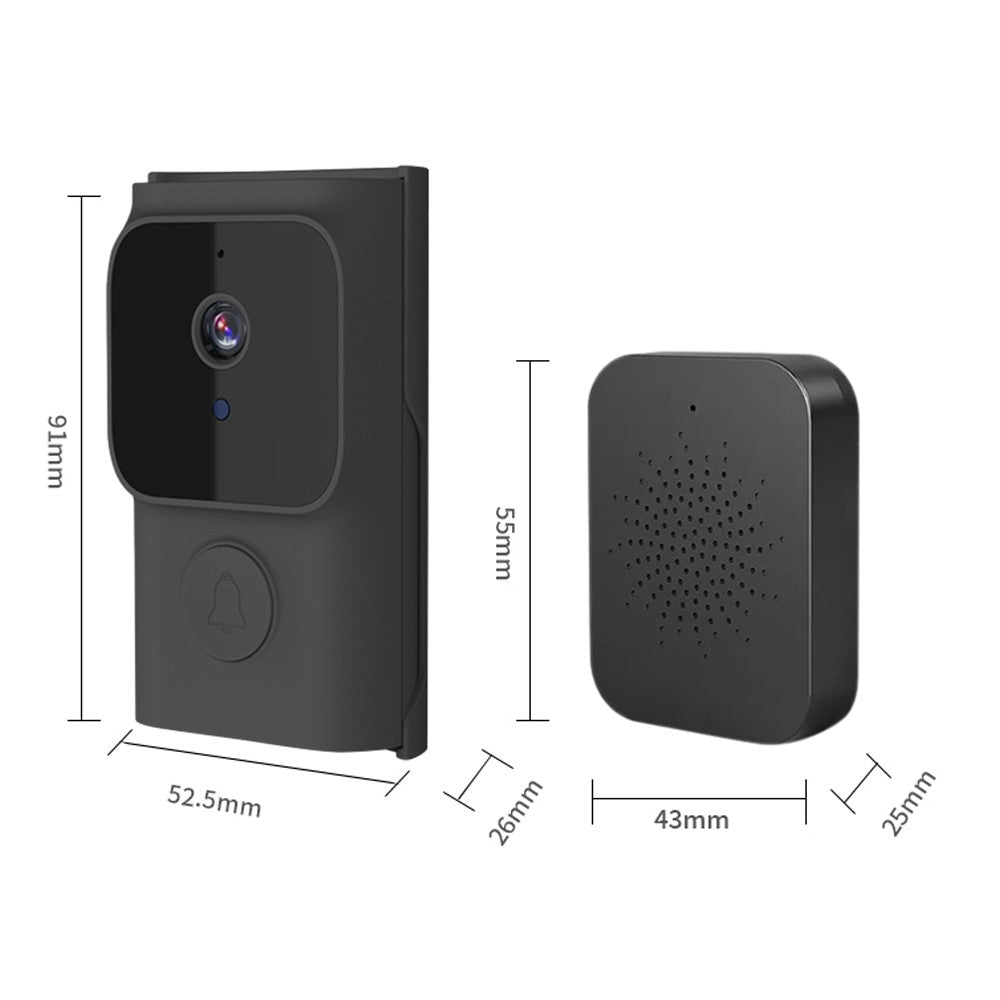 2.4G WiFi Wireless Smart Doorbell Camera with Chime